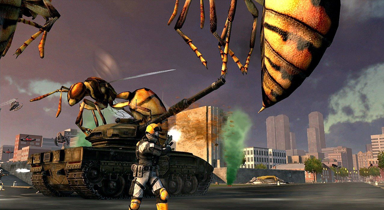 Скриншот из игры Earth Defense Force: Insect Armageddon - 22