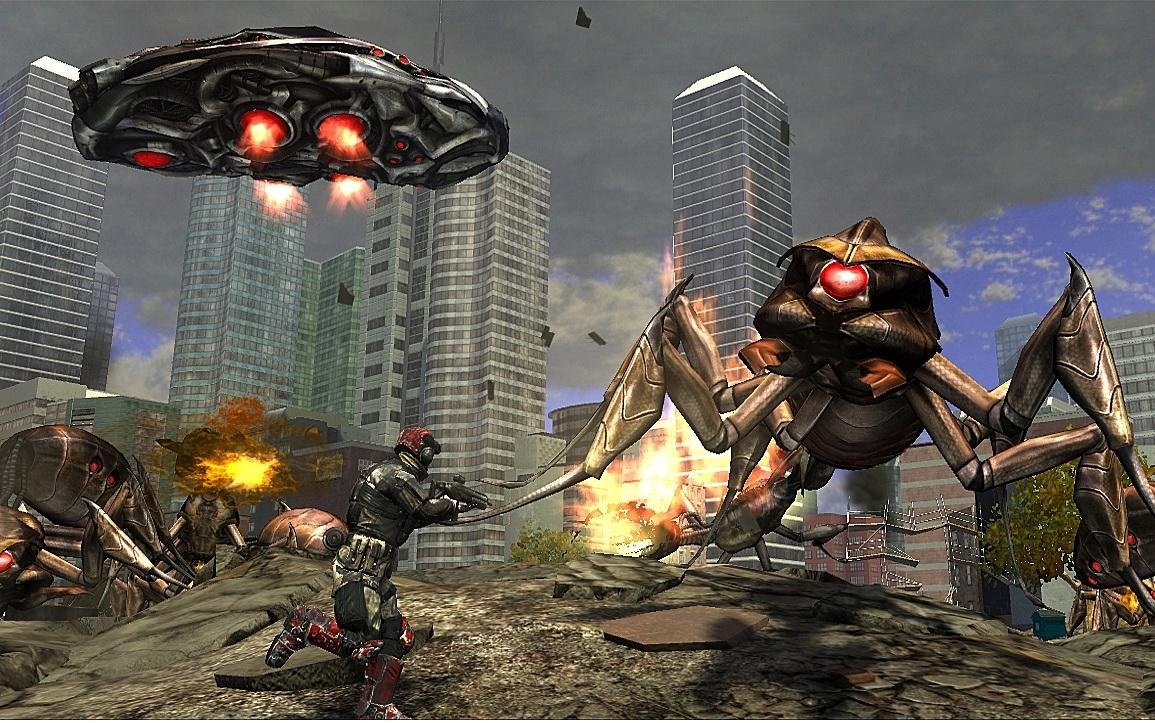 Скриншот из игры Earth Defense Force: Insect Armageddon - 35