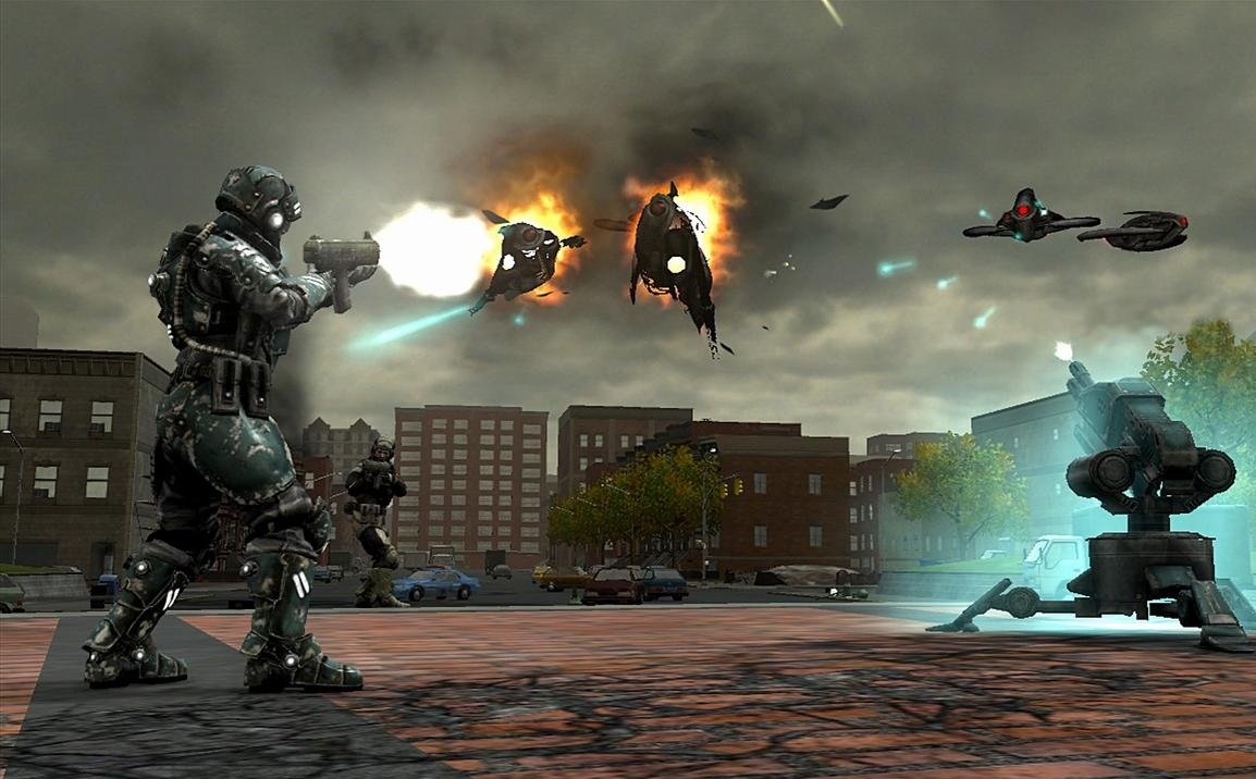 Скриншот из игры Earth Defense Force: Insect Armageddon - 44