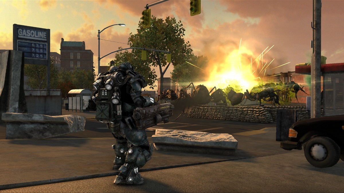 Скриншот из игры Earth Defense Force: Insect Armageddon - 141