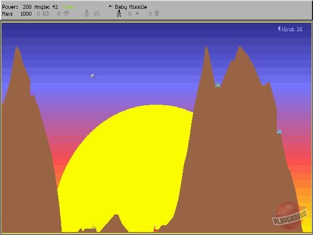 Скриншот из игры Scorched Earth - 9