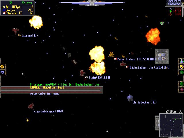 Скриншот из игры SubSpace - 1