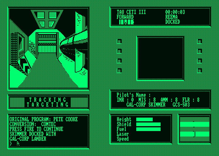Скриншот из игры Tau Ceti - 2