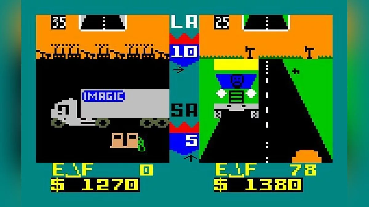 Скриншот из игры Truckin' - 3