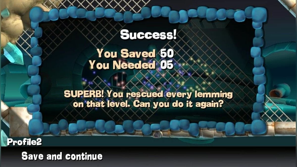 Скриншот из игры Lemmings Touch - 4