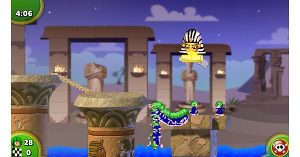 Скриншот из игры Lemmings Touch - 8