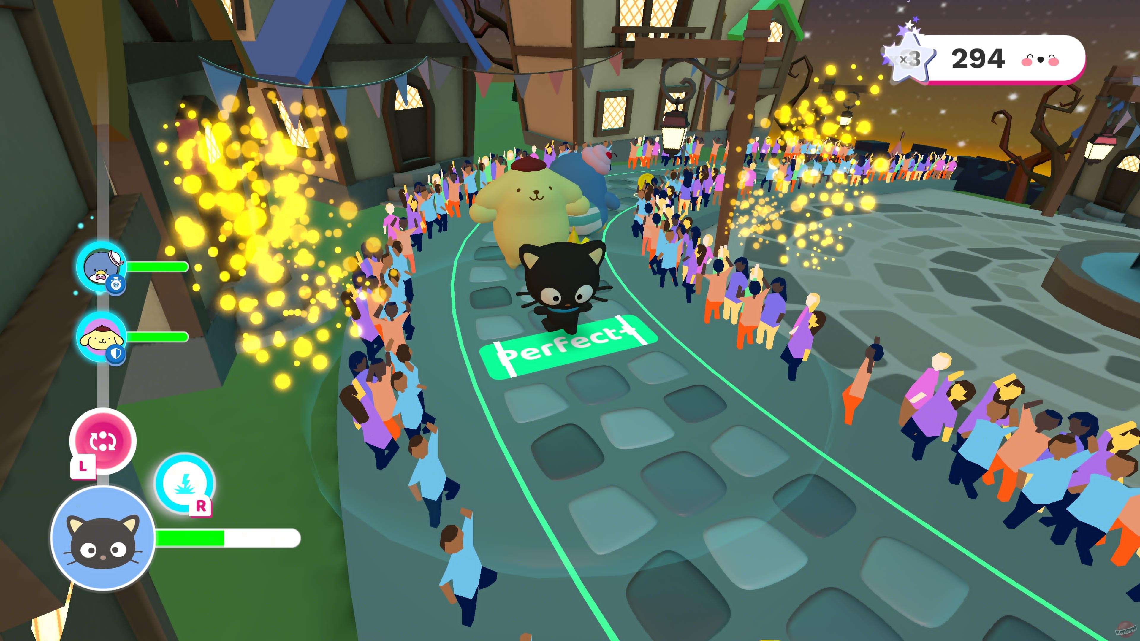 Скриншот из игры Hello Kitty and Friends: Happiness Parade - 2