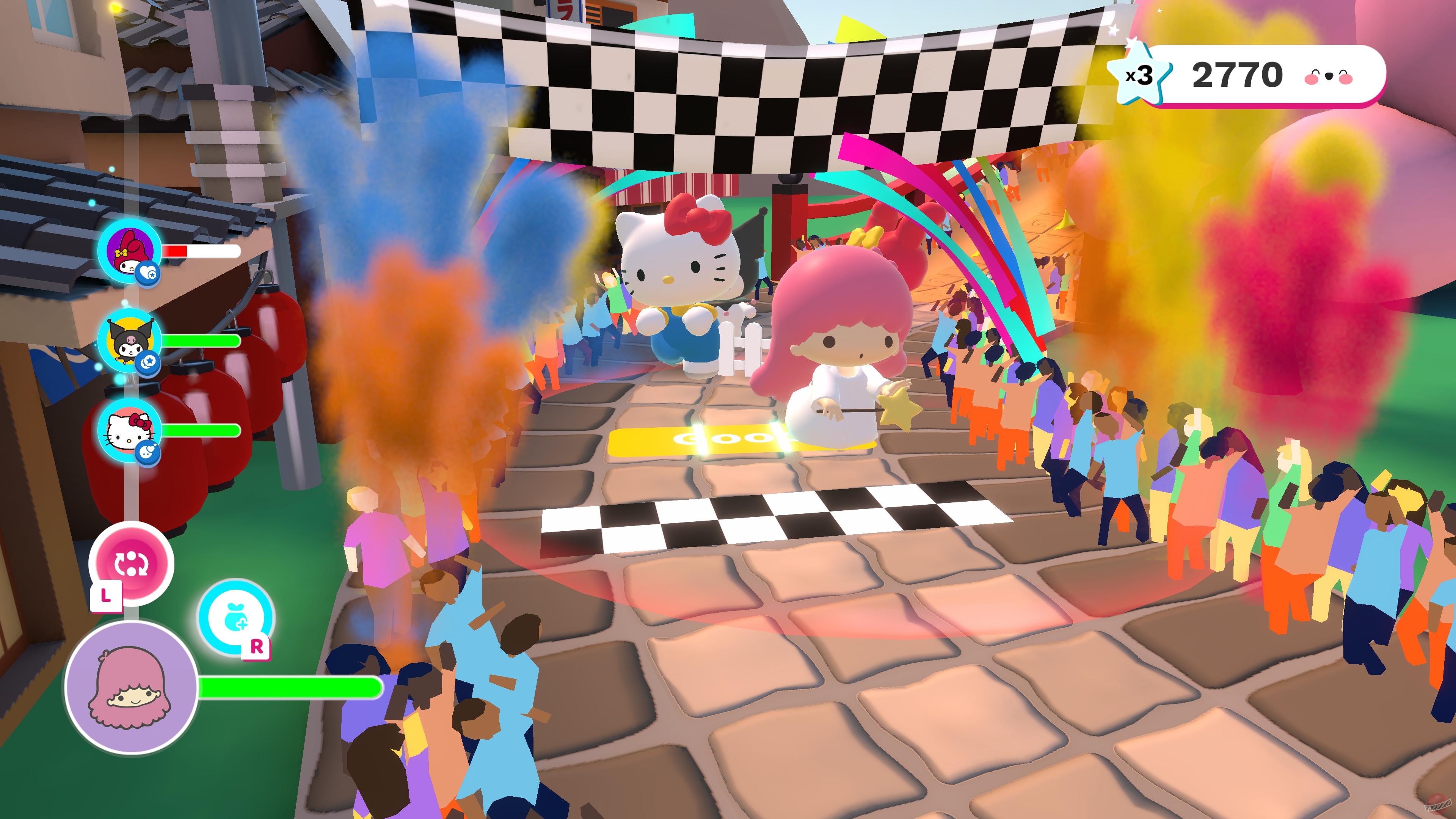 Скриншот из игры Hello Kitty and Friends: Happiness Parade - 4