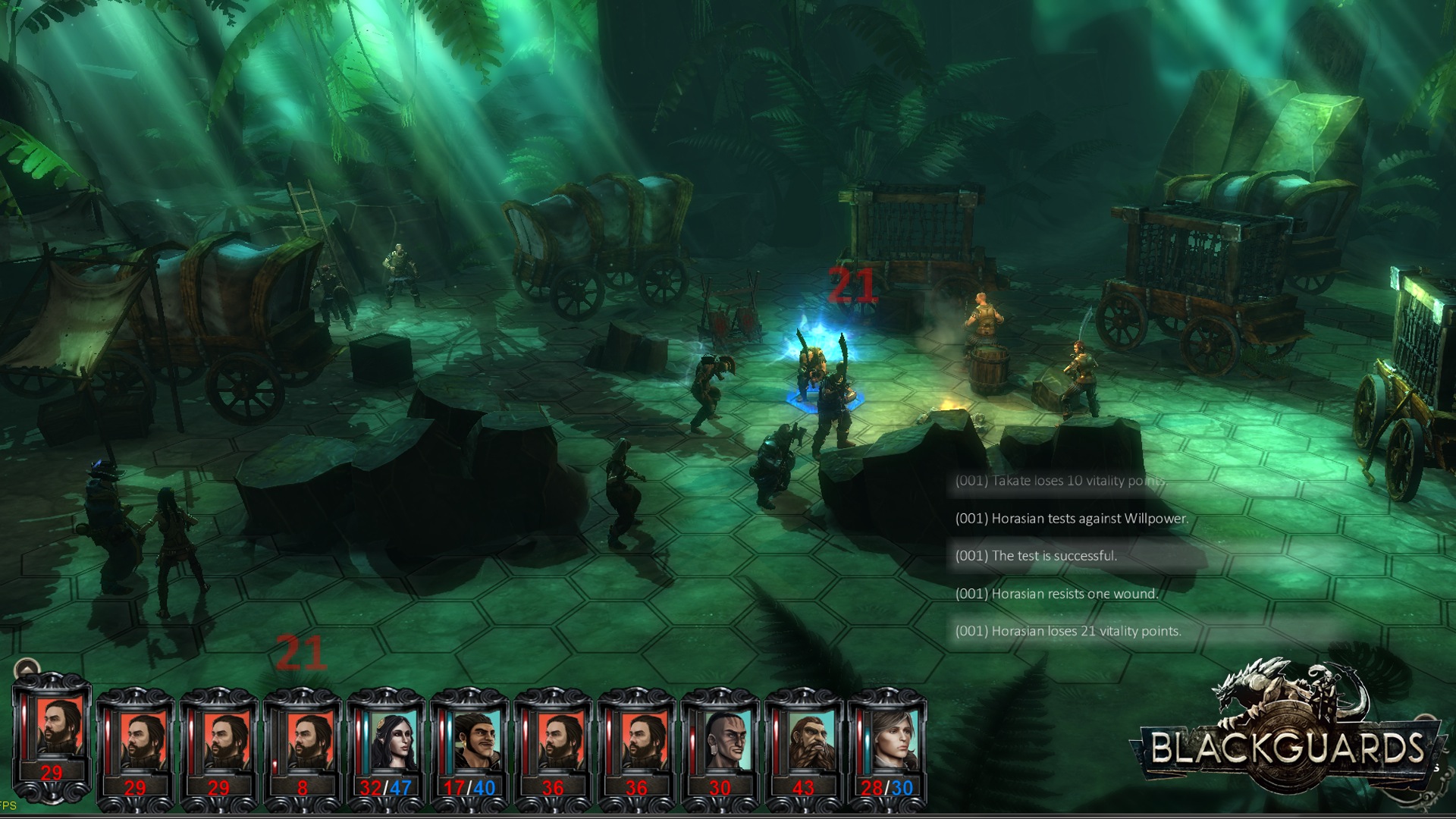 Скриншот из игры Blackguards - 70