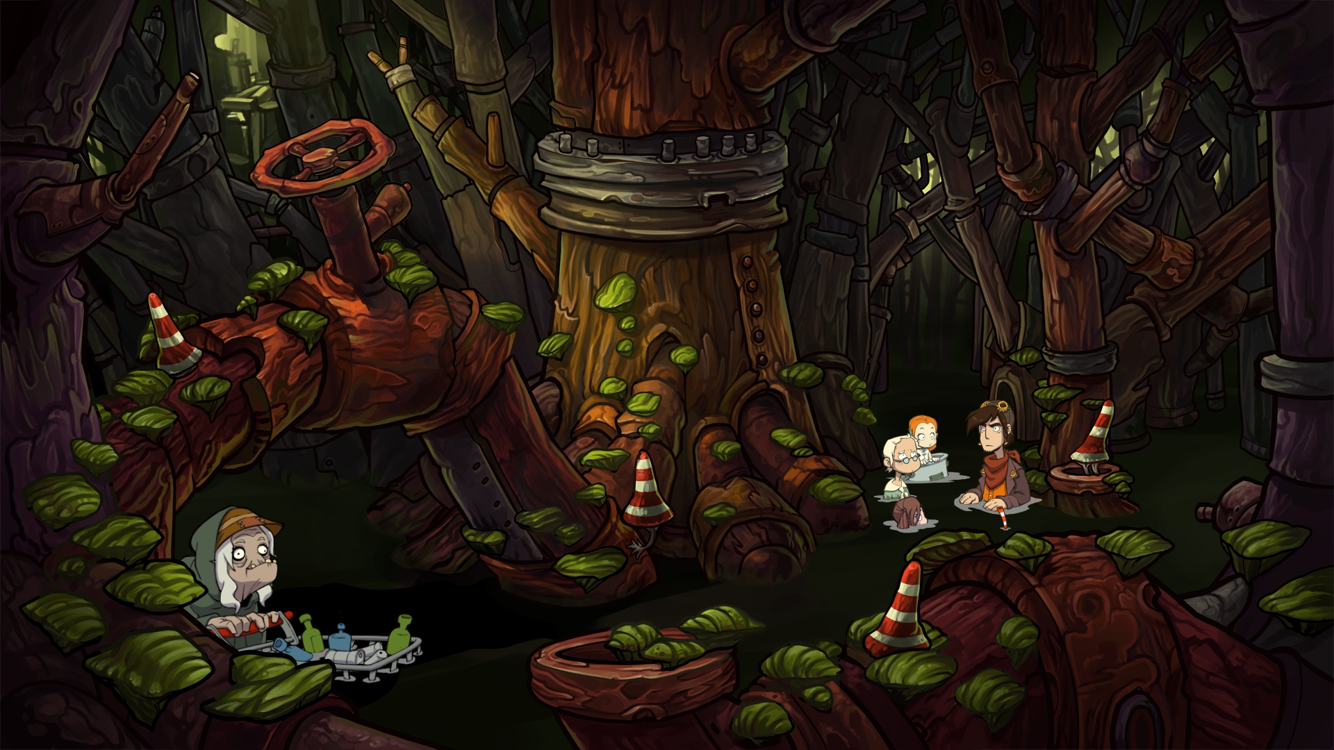 Скриншот из игры Deponia: The Complete Journey - 1