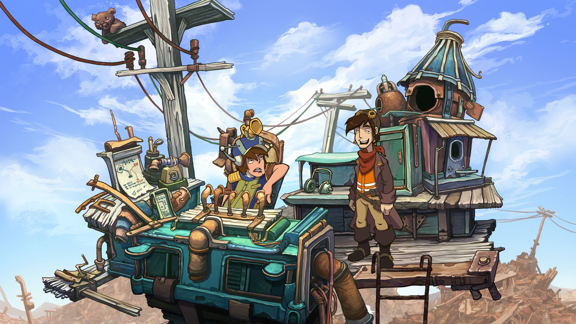 Скриншот из игры Deponia: The Complete Journey - 2