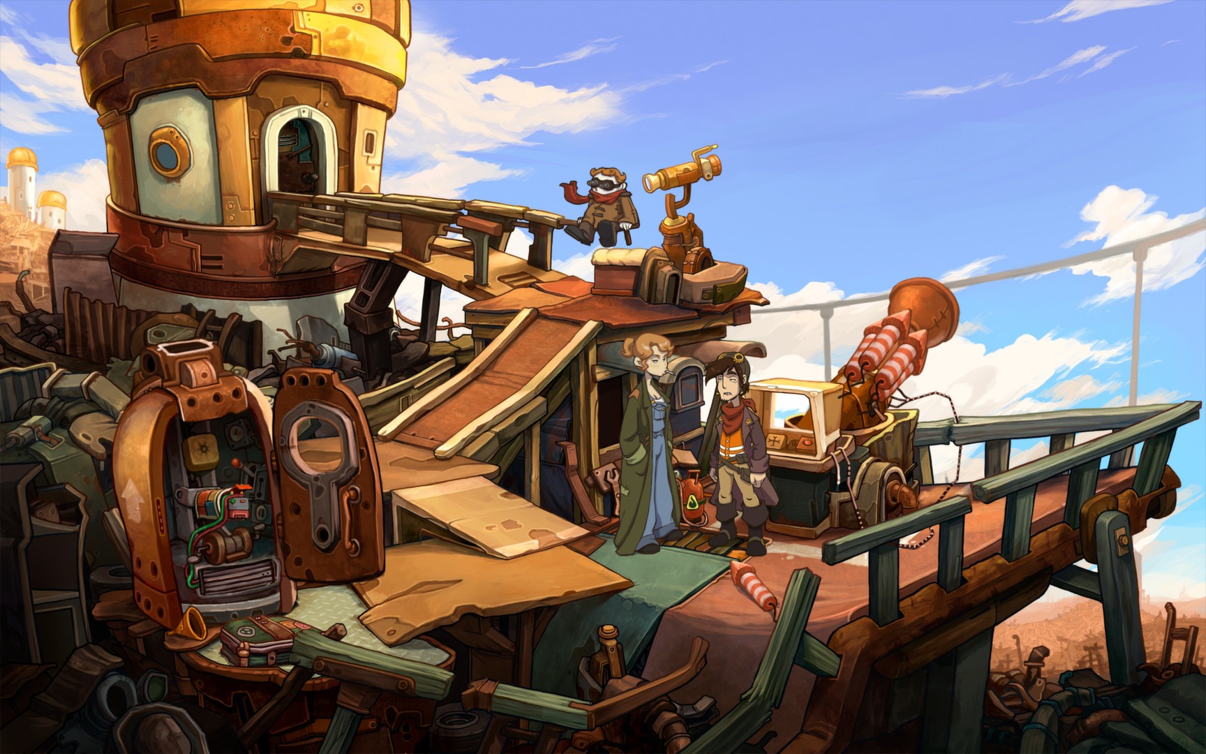 Скриншот из игры Deponia: The Complete Journey - 5