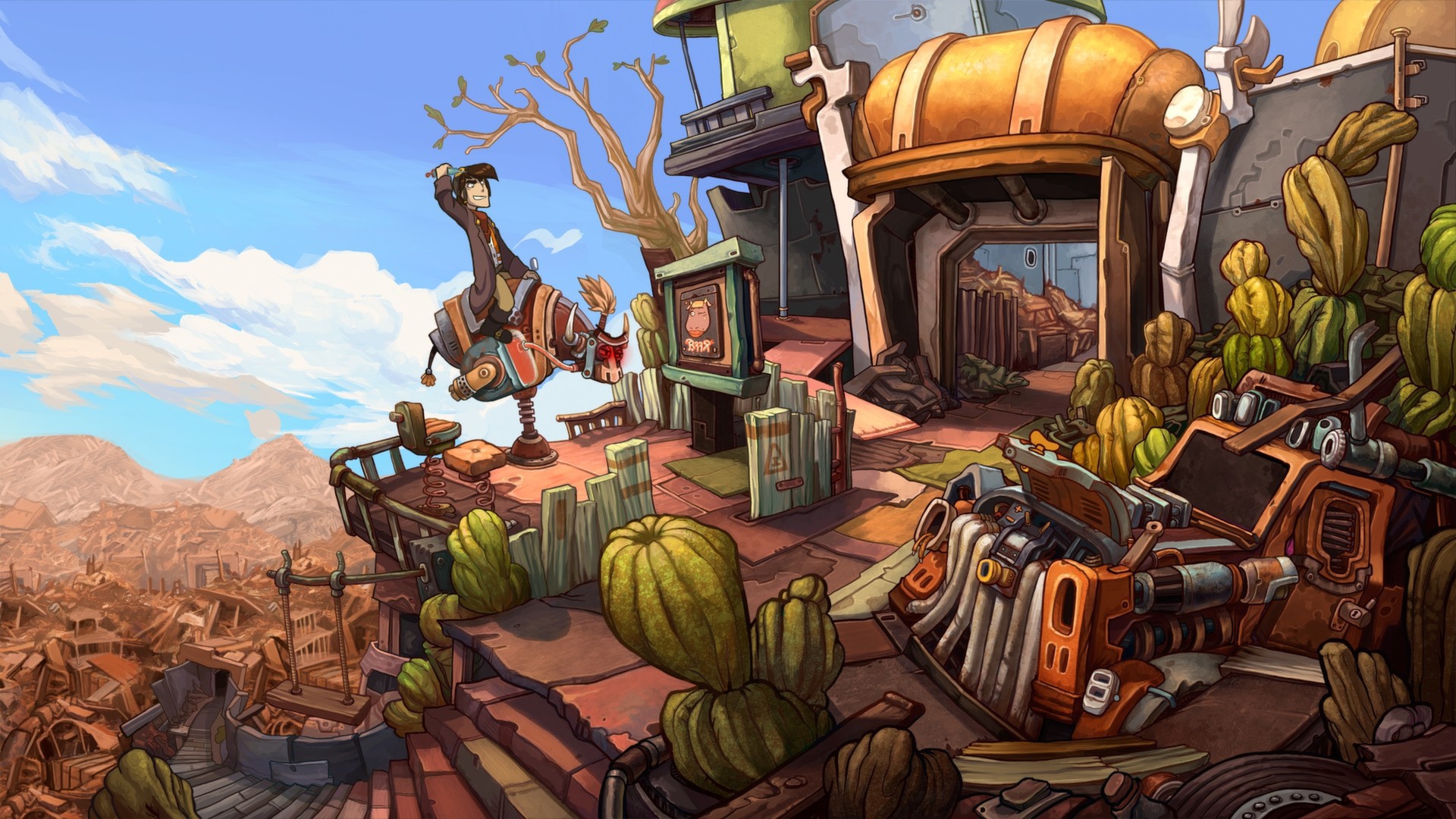 Скриншот из игры Deponia - 85
