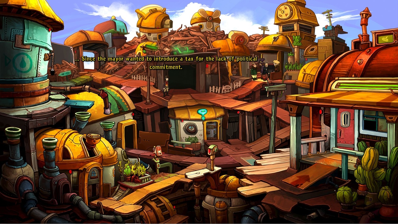 Скриншот из игры Deponia - 101