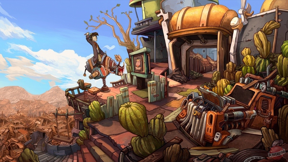 Скриншот из игры Deponia - 23