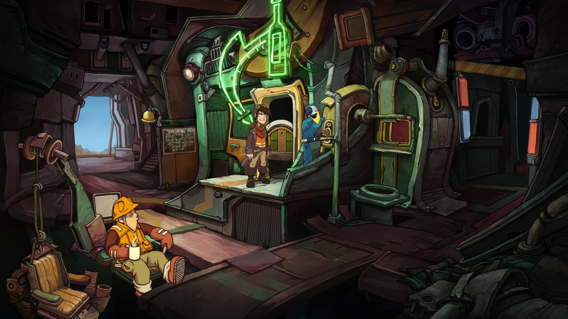 Скриншот из игры Deponia - 56