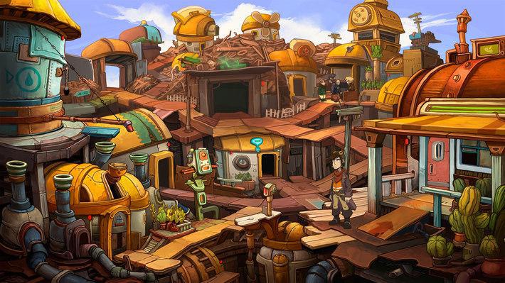 Скриншот из игры Deponia - 87