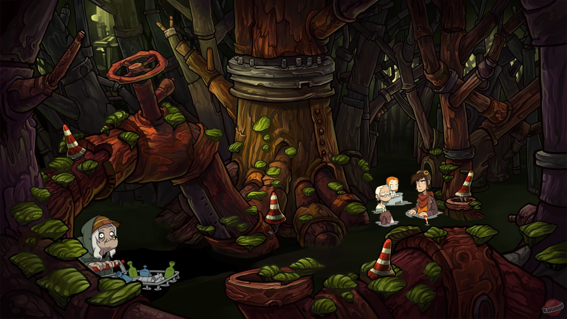 Скриншот из игры Goodbye Deponia - 29