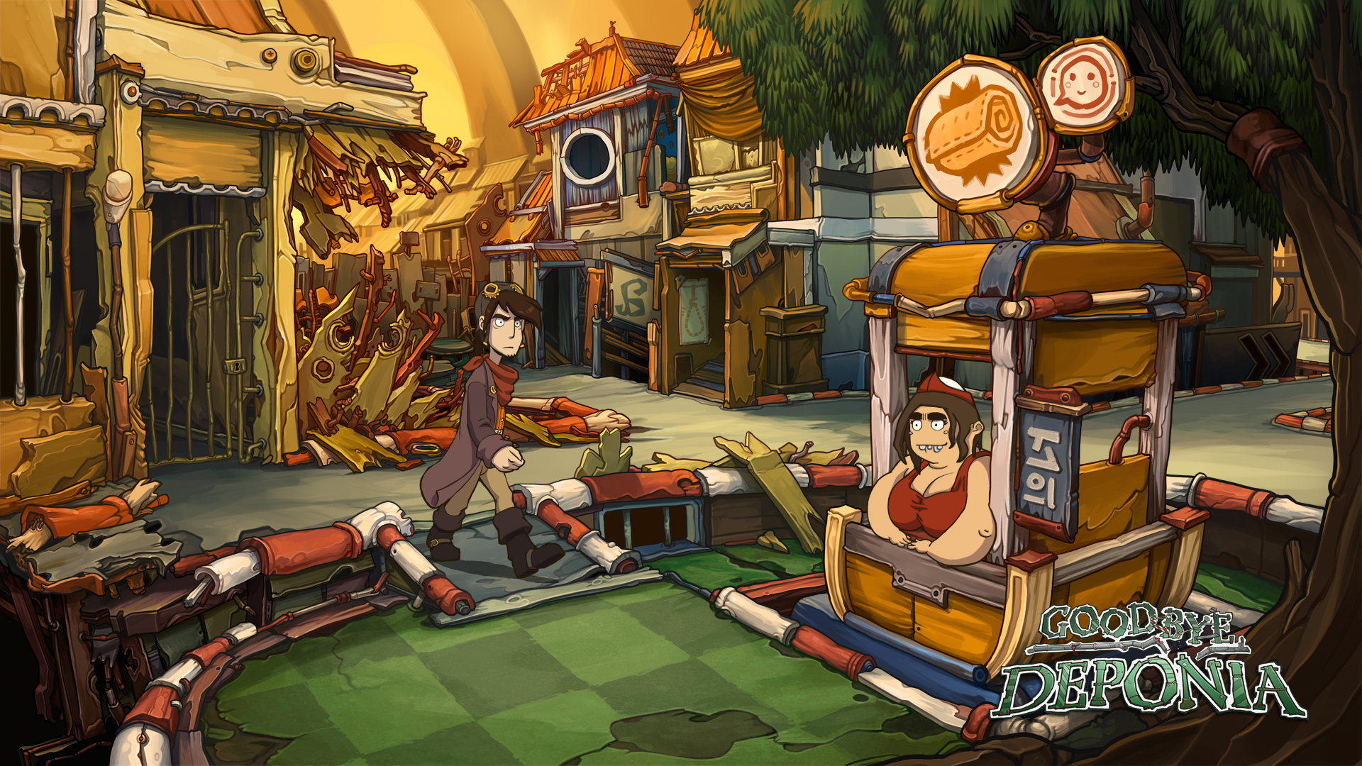Скриншот из игры Goodbye Deponia - 11