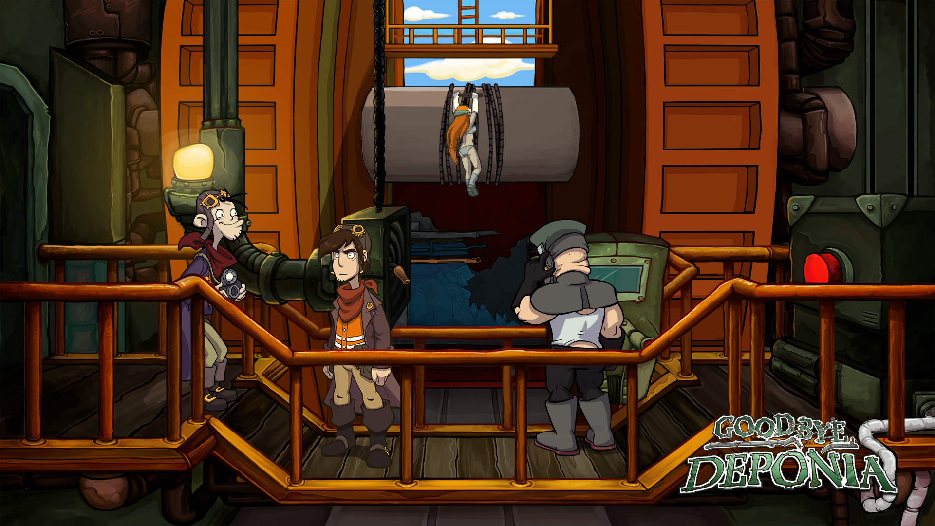 Скриншот из игры Goodbye Deponia - 16