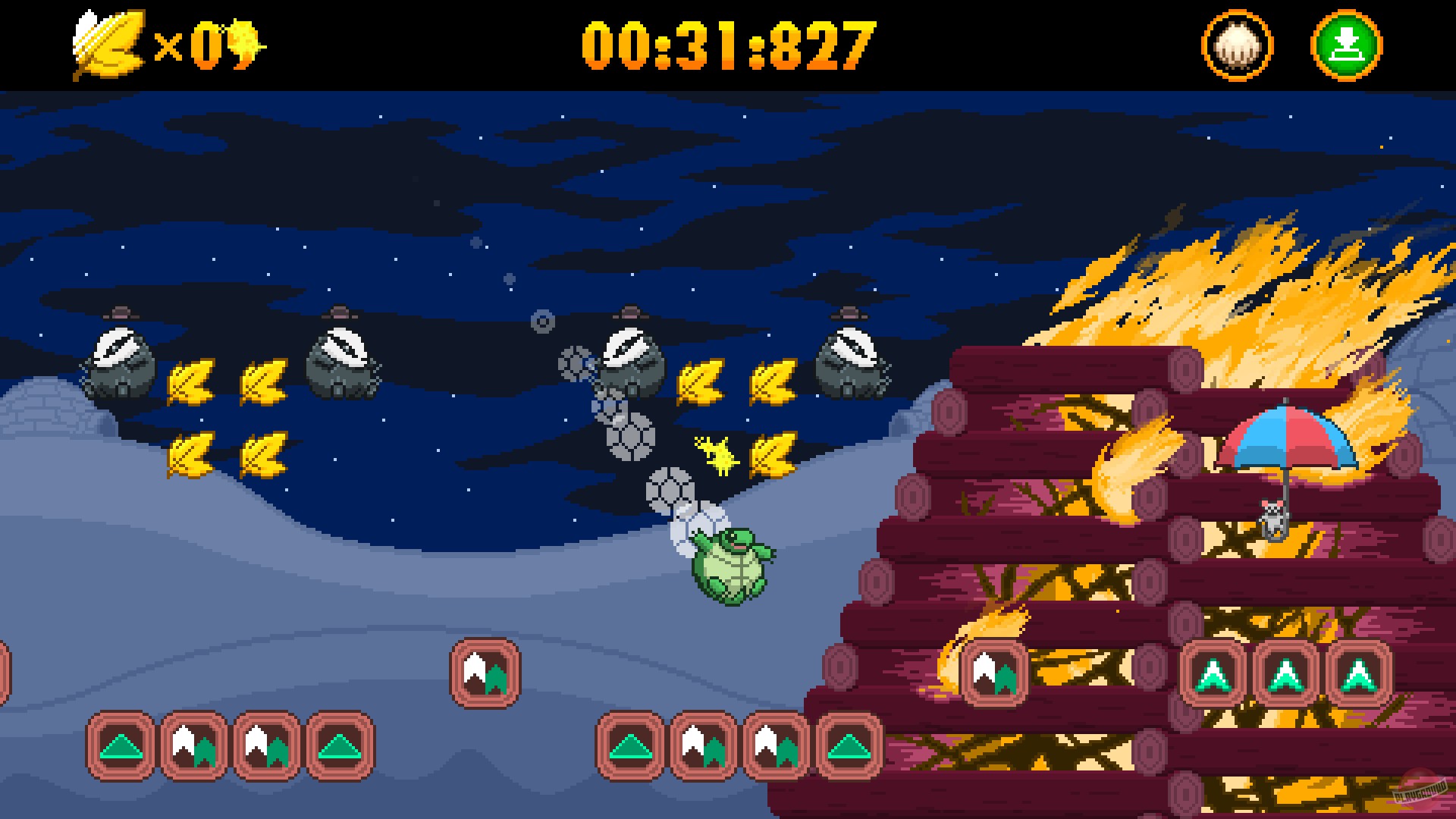 Скриншот из игры Rotund Rebound - 1