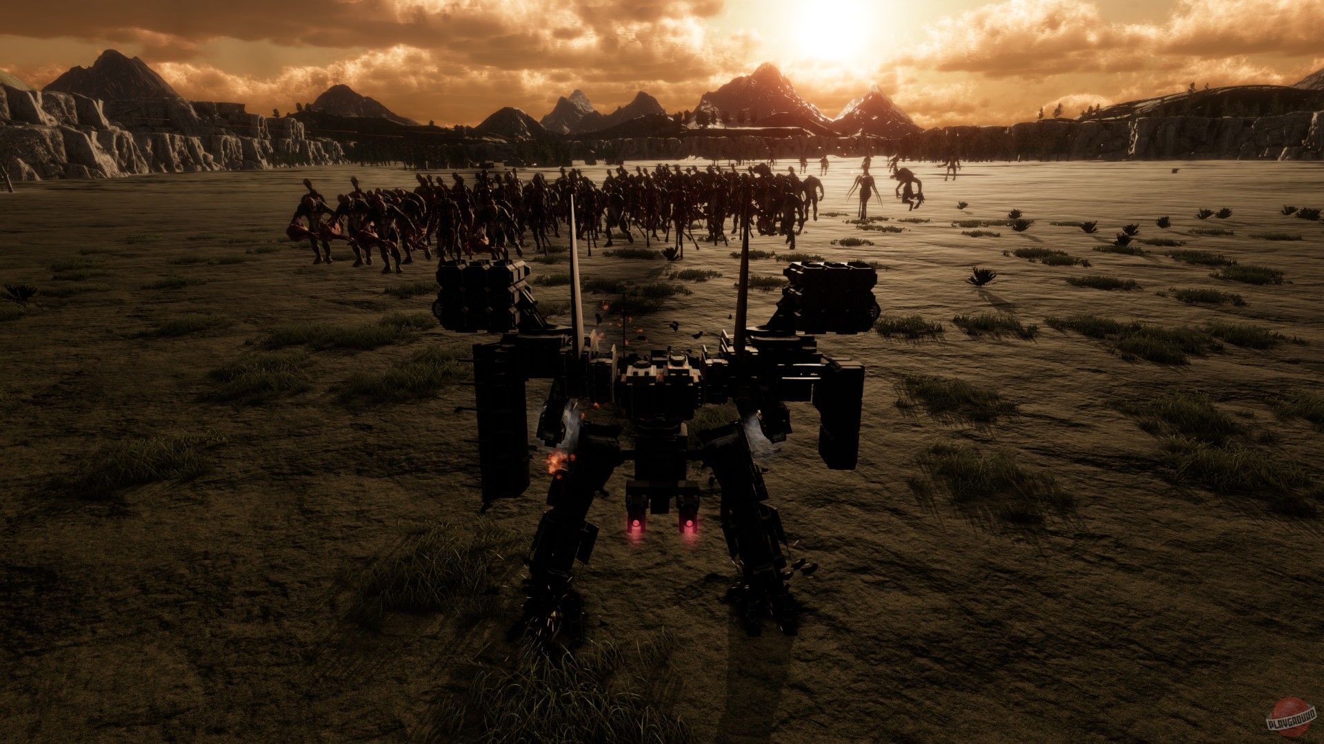 Скриншот из игры Mecha Knigts: Nightmare - 9