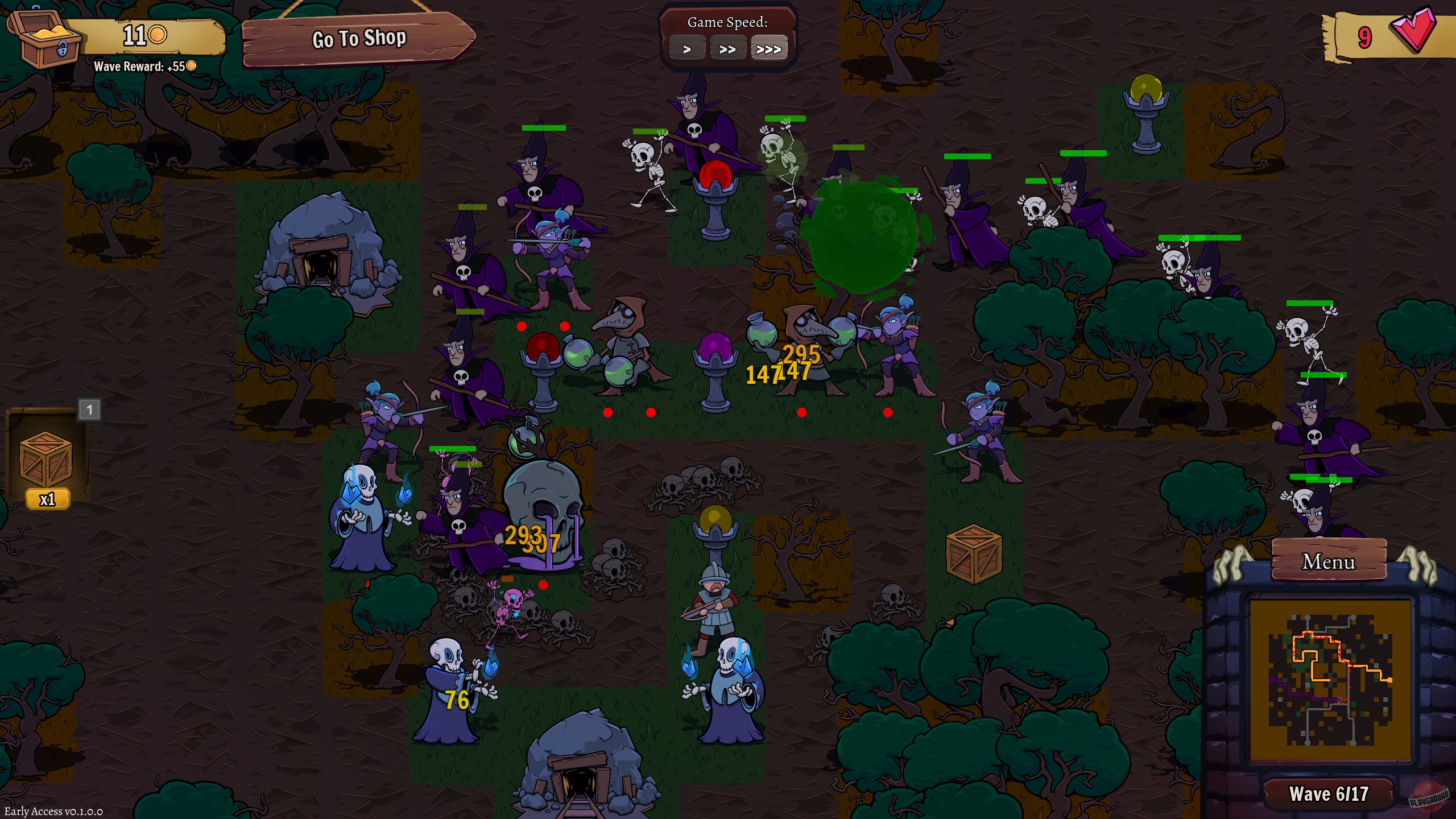 Скриншот из игры The Necromancer Cometh! - 3