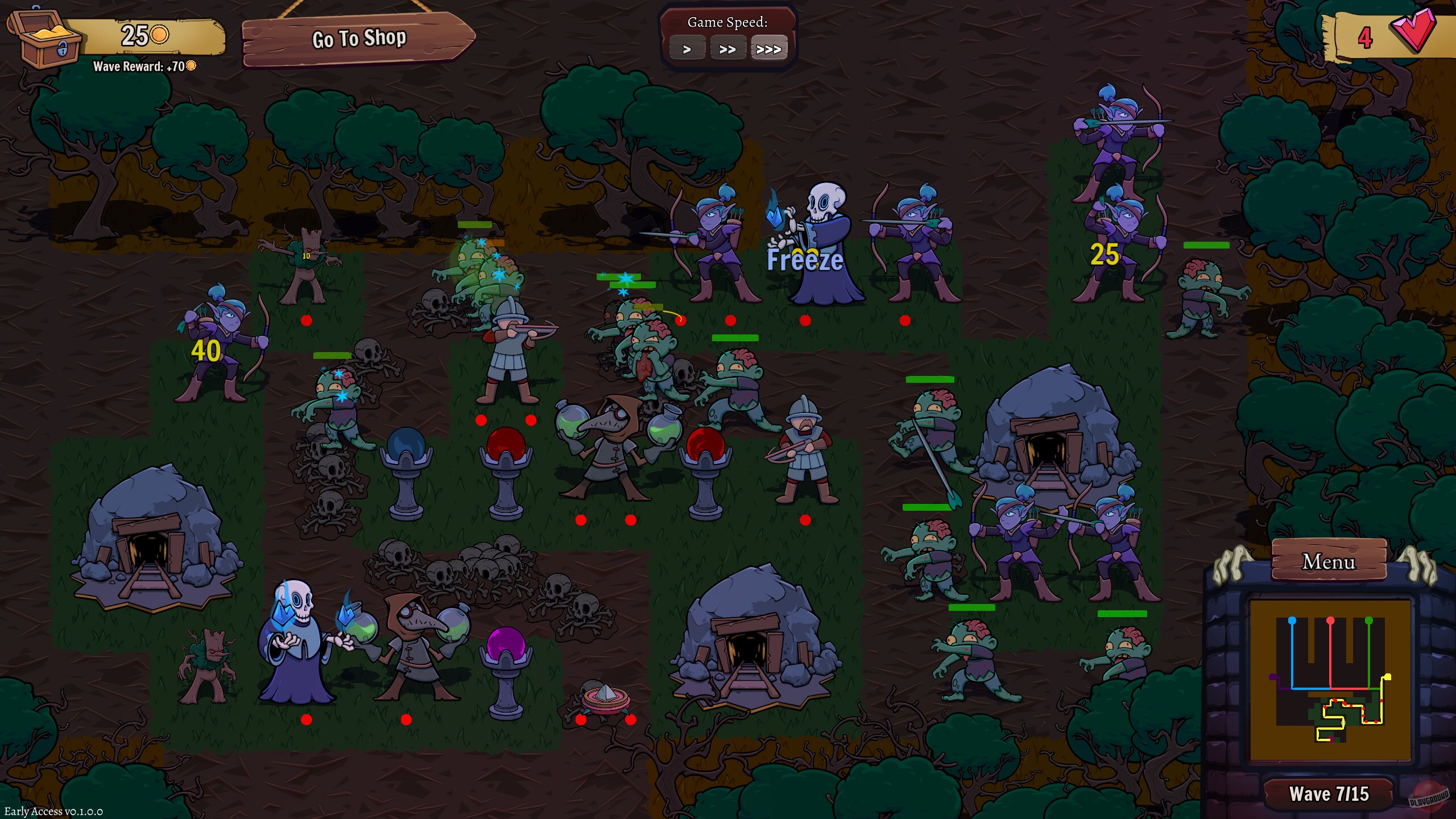 Скриншот из игры The Necromancer Cometh! - 2