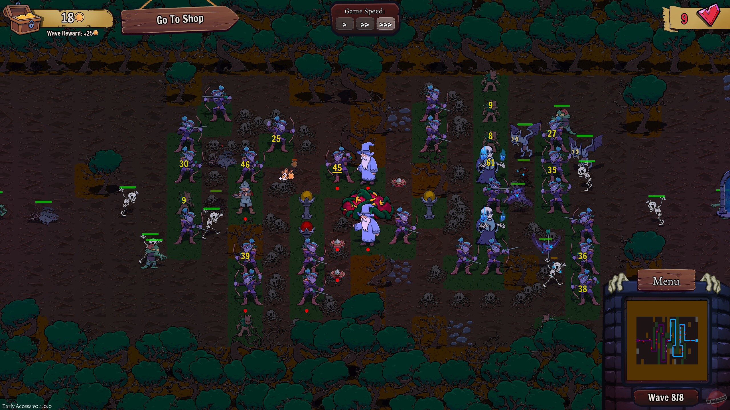 Скриншот из игры The Necromancer Cometh! - 1