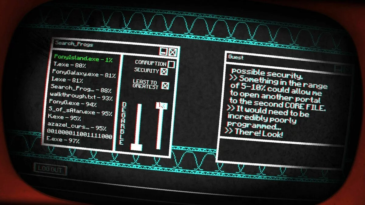 Скриншот из игры Pony Island - 22