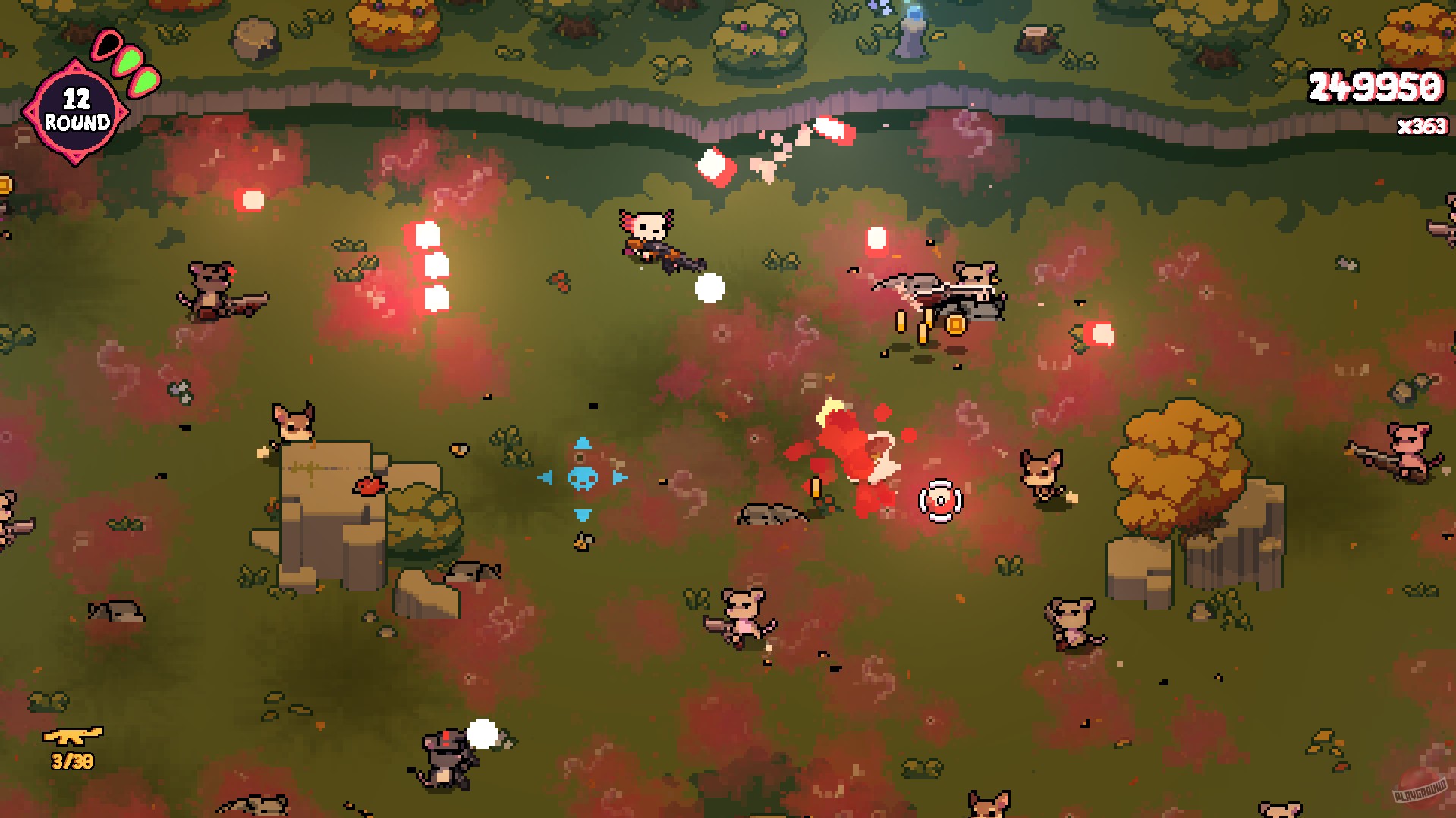 Скриншот из игры AK-xolotl - 17