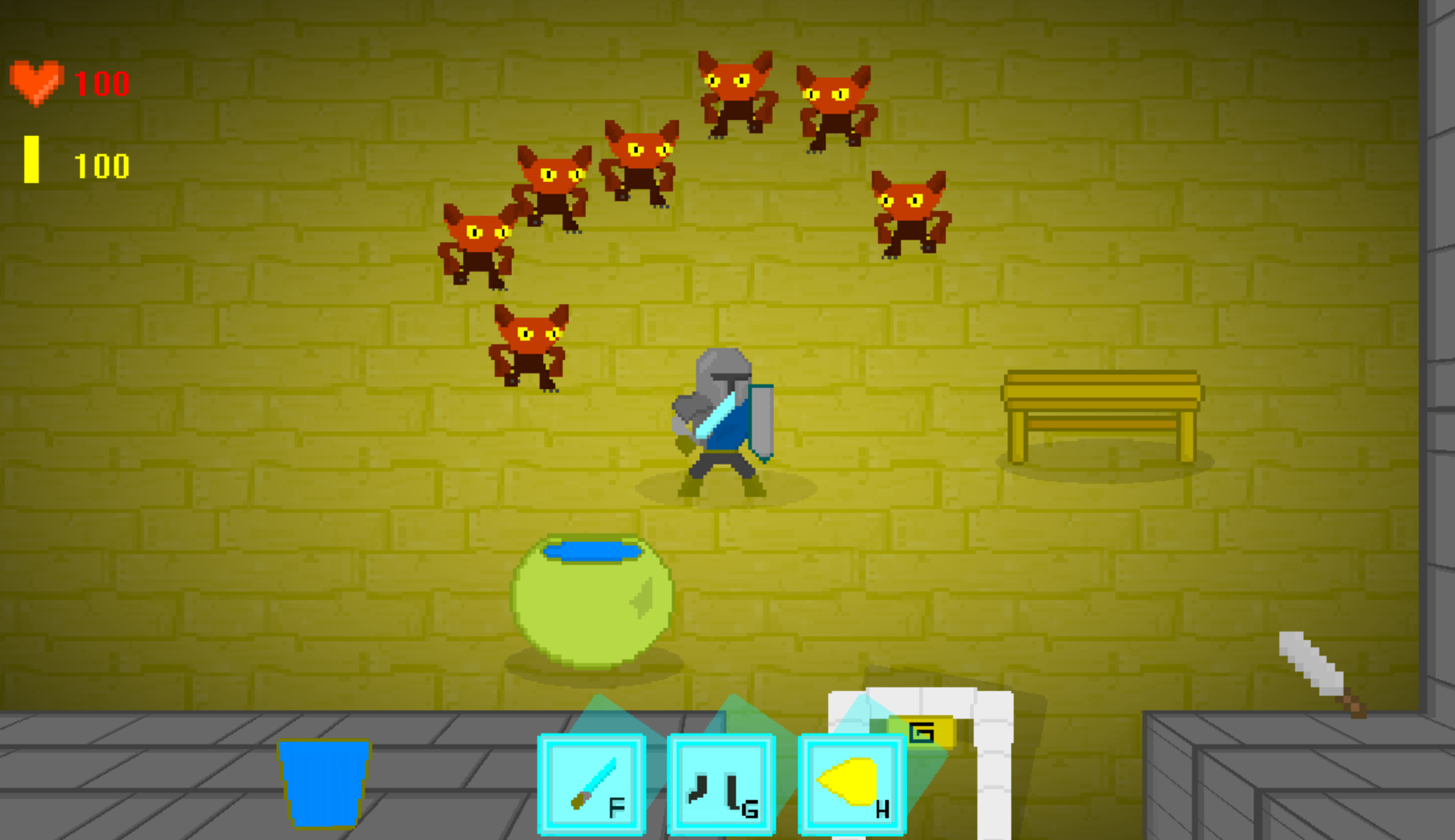 Скриншот из игры Abandoned Knight - 3