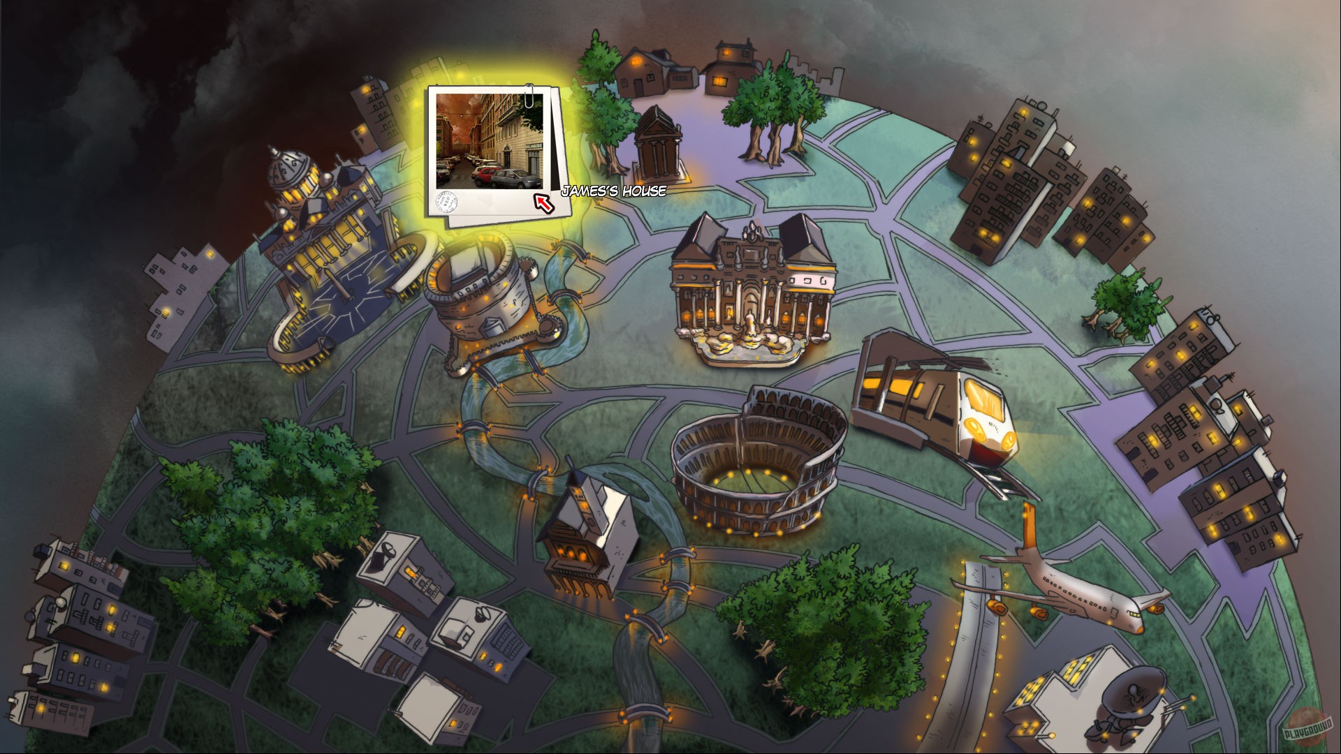 Скриншот из игры Shadows on the Vatican - Act 1: Greed - 7