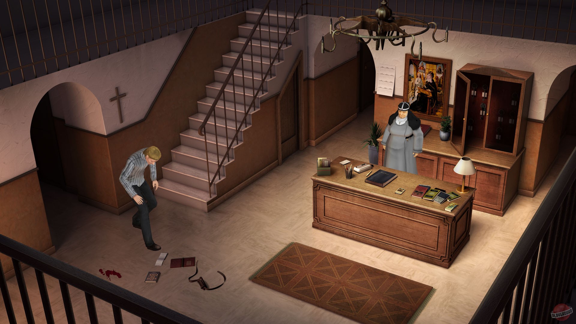 Скриншот из игры Shadows on the Vatican - Act 1: Greed - 17