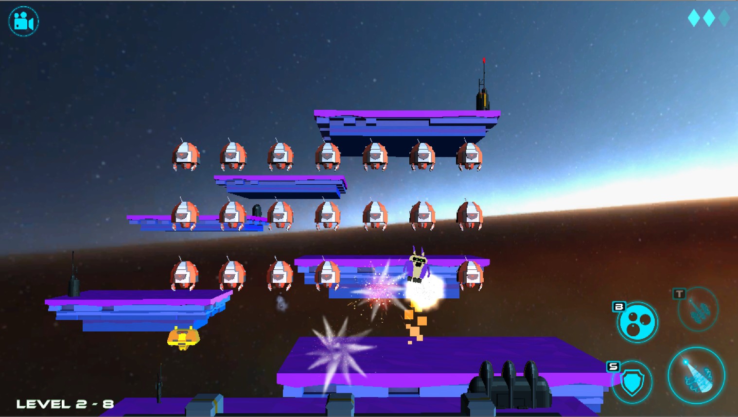 Скриншот из игры GALAXIUM - 25