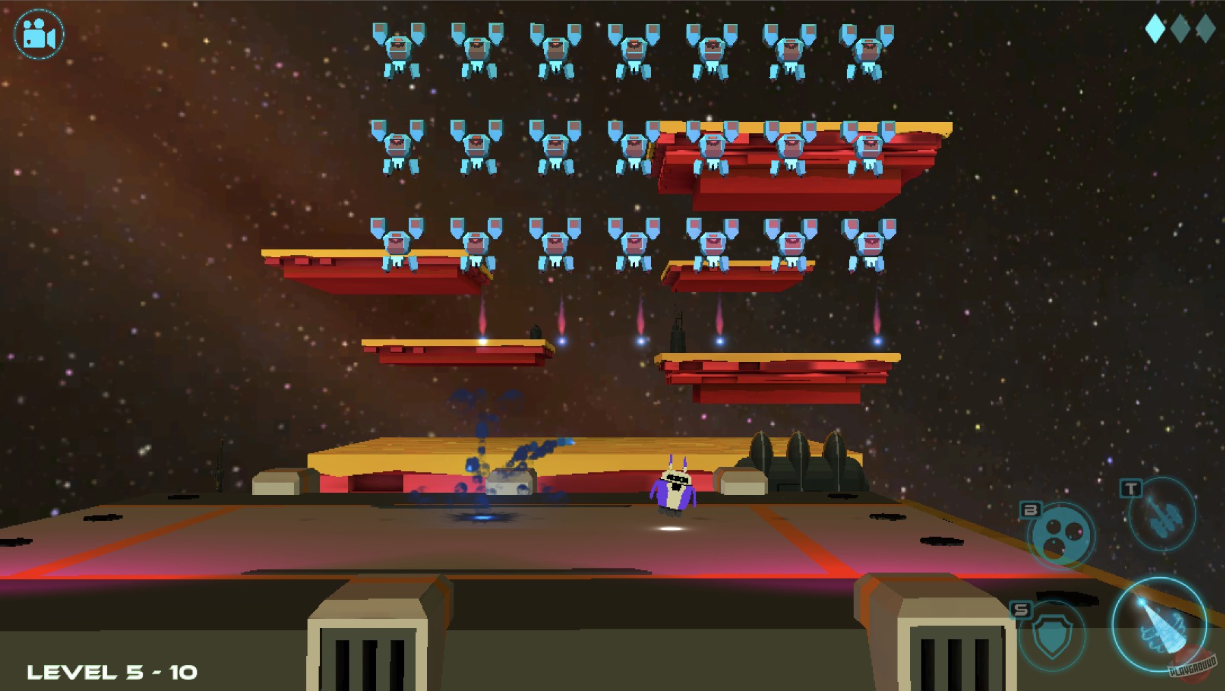 Скриншот из игры GALAXIUM - 2