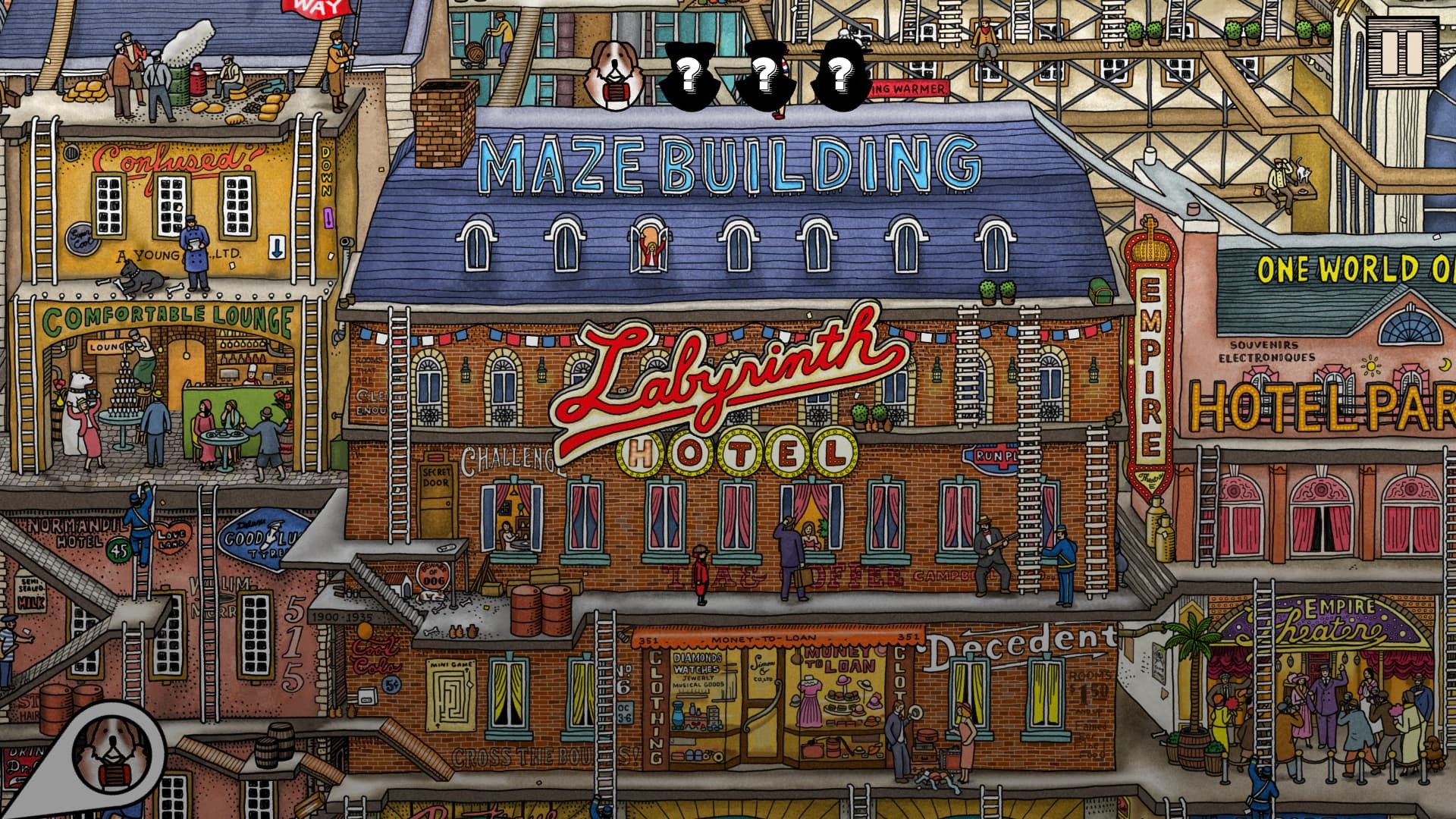 Скриншот из игры Labyrinth City: Pierre the Maze Detective - 17