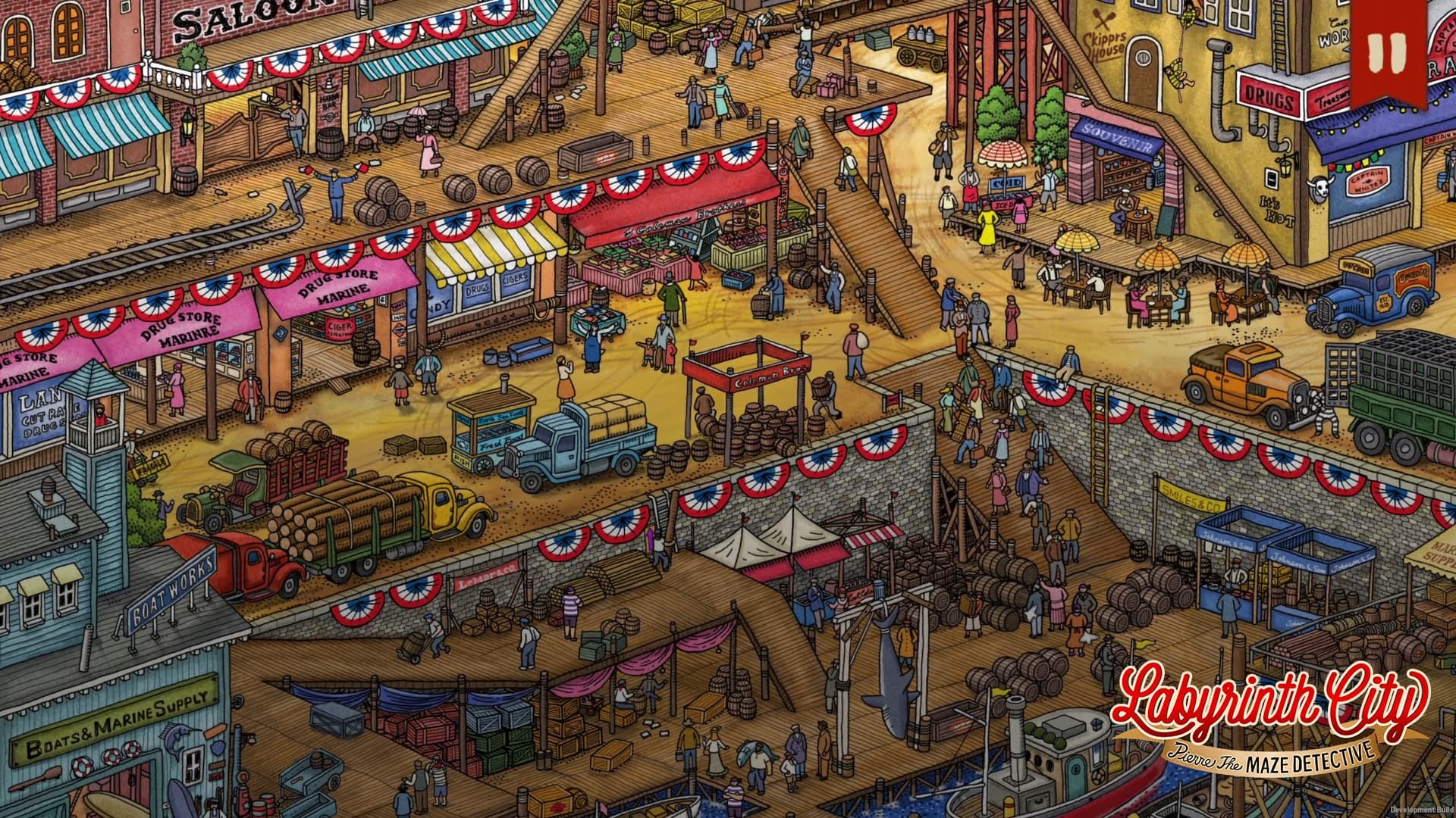 Скриншот из игры Labyrinth City: Pierre the Maze Detective - 20