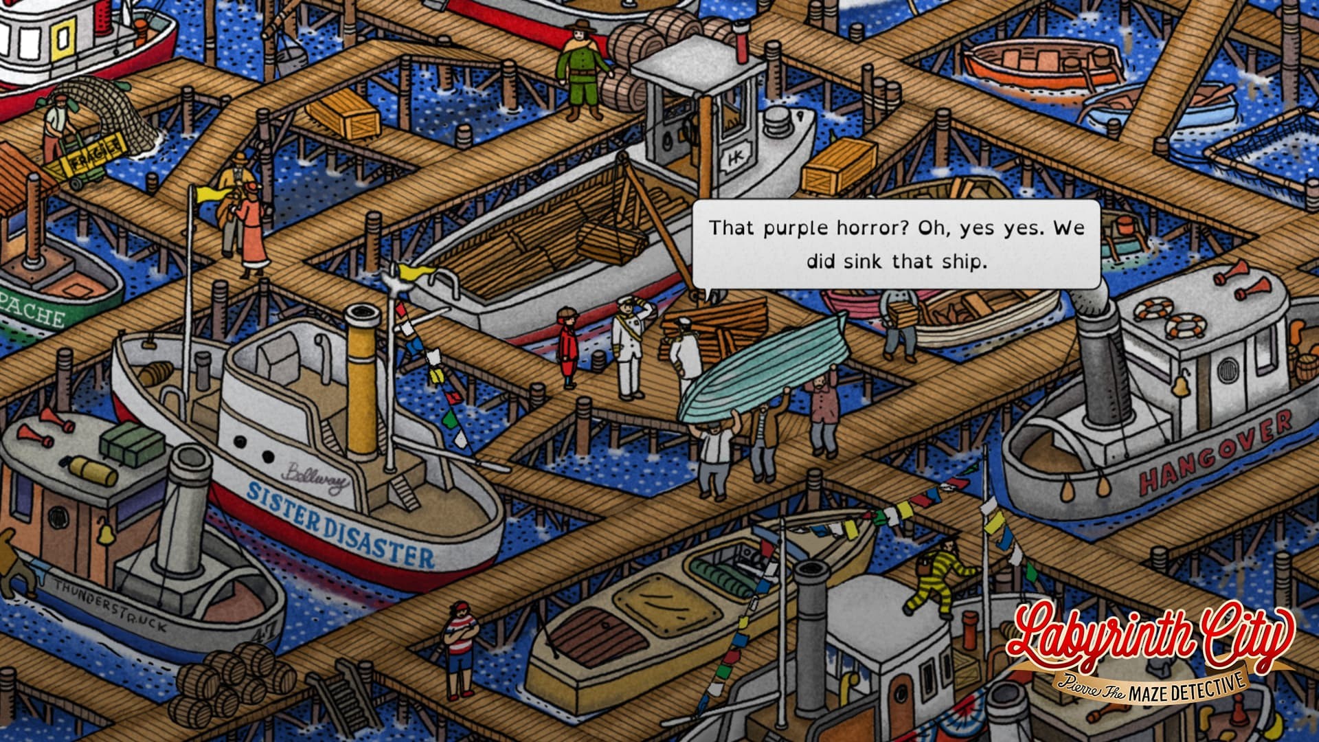 Скриншот из игры Labyrinth City: Pierre the Maze Detective - 19