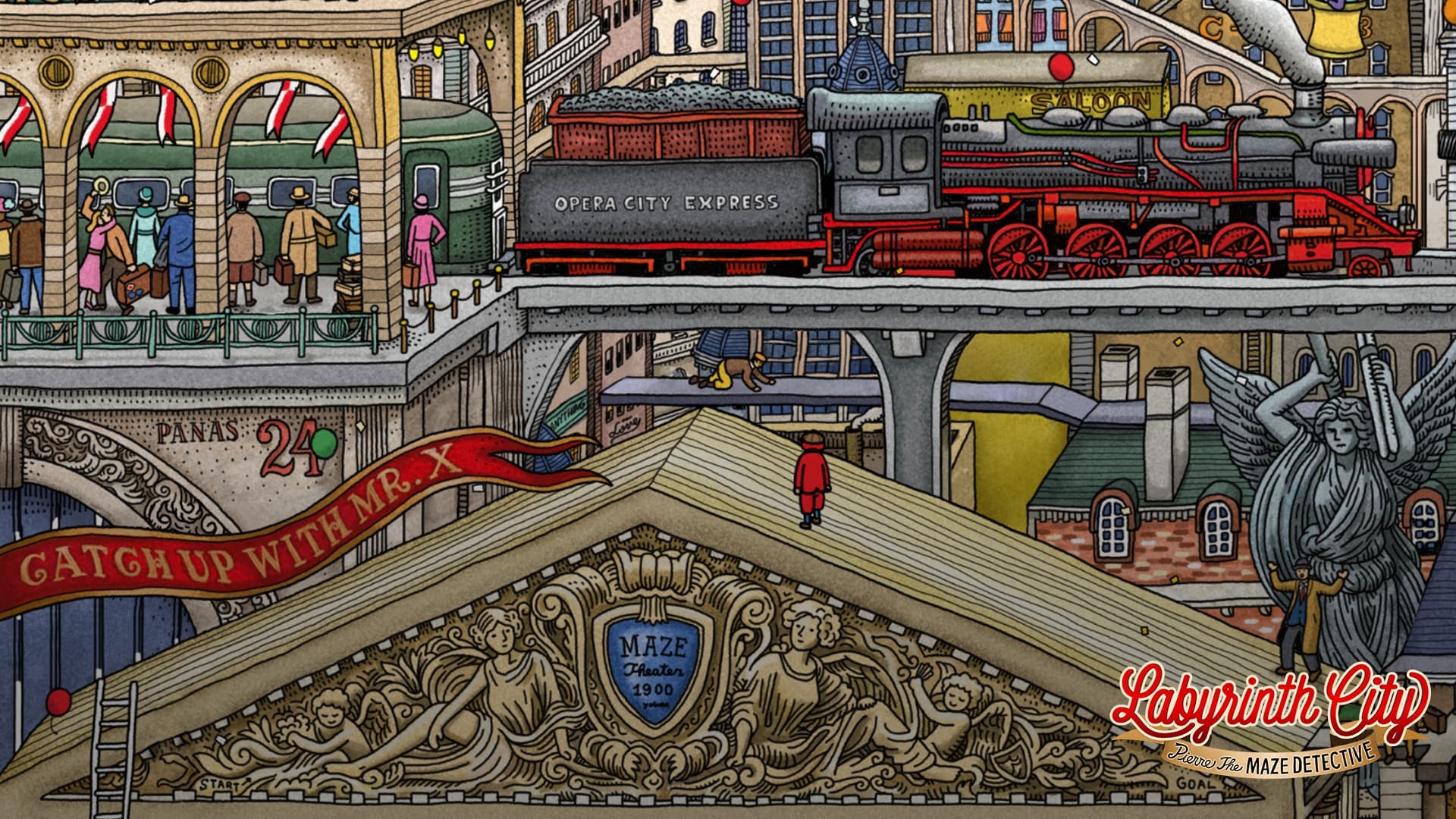Скриншот из игры Labyrinth City: Pierre the Maze Detective - 12