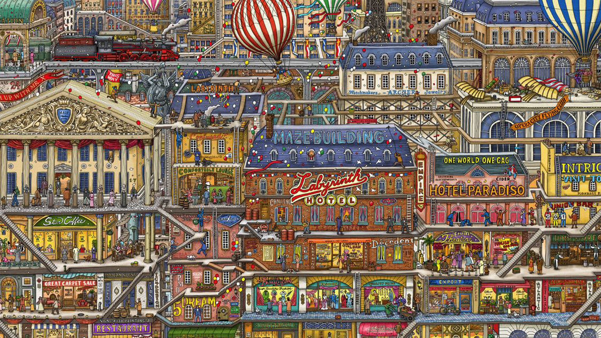 Скриншот из игры Labyrinth City: Pierre the Maze Detective - 4