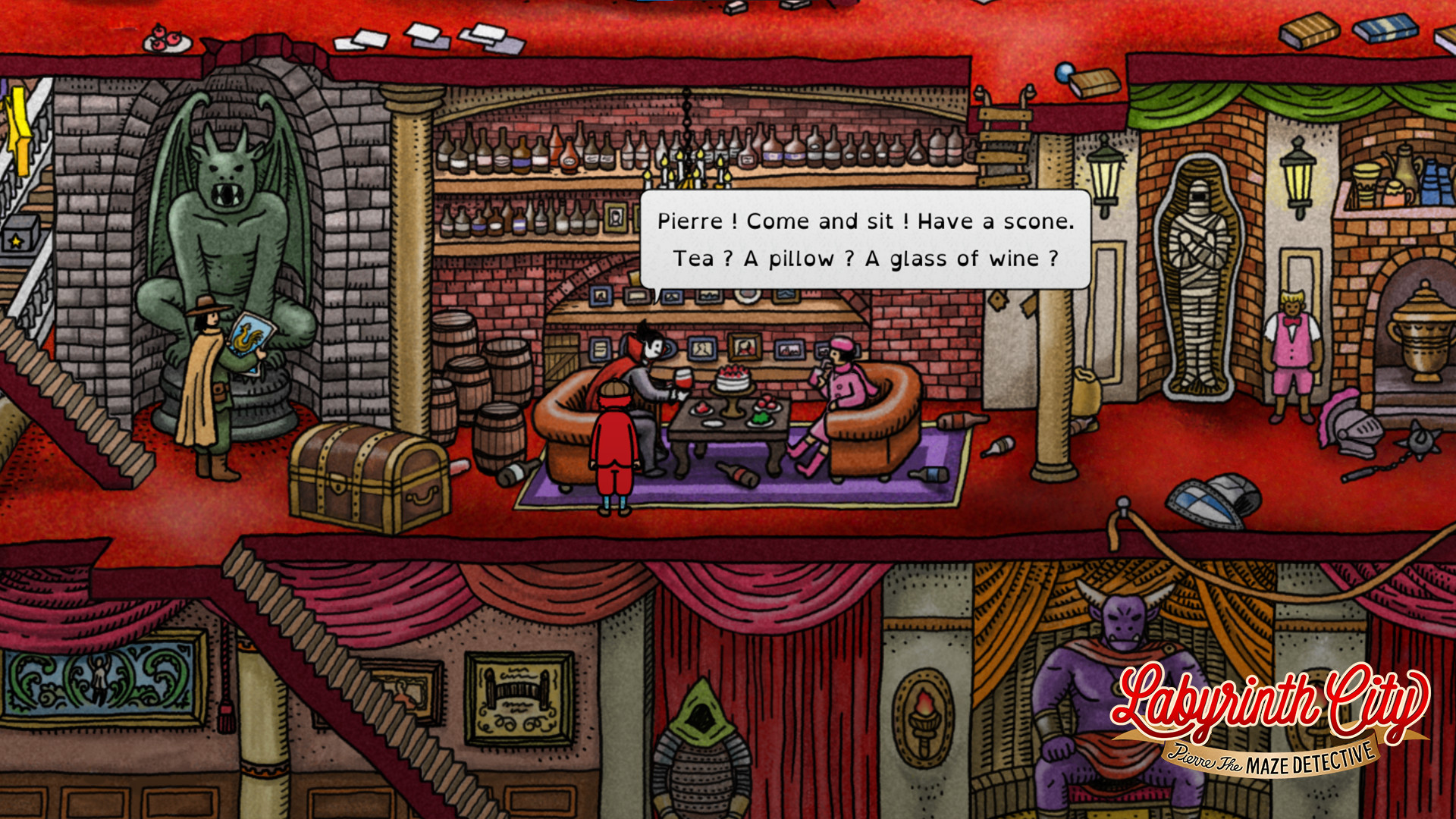 Скриншот из игры Labyrinth City: Pierre the Maze Detective - 6