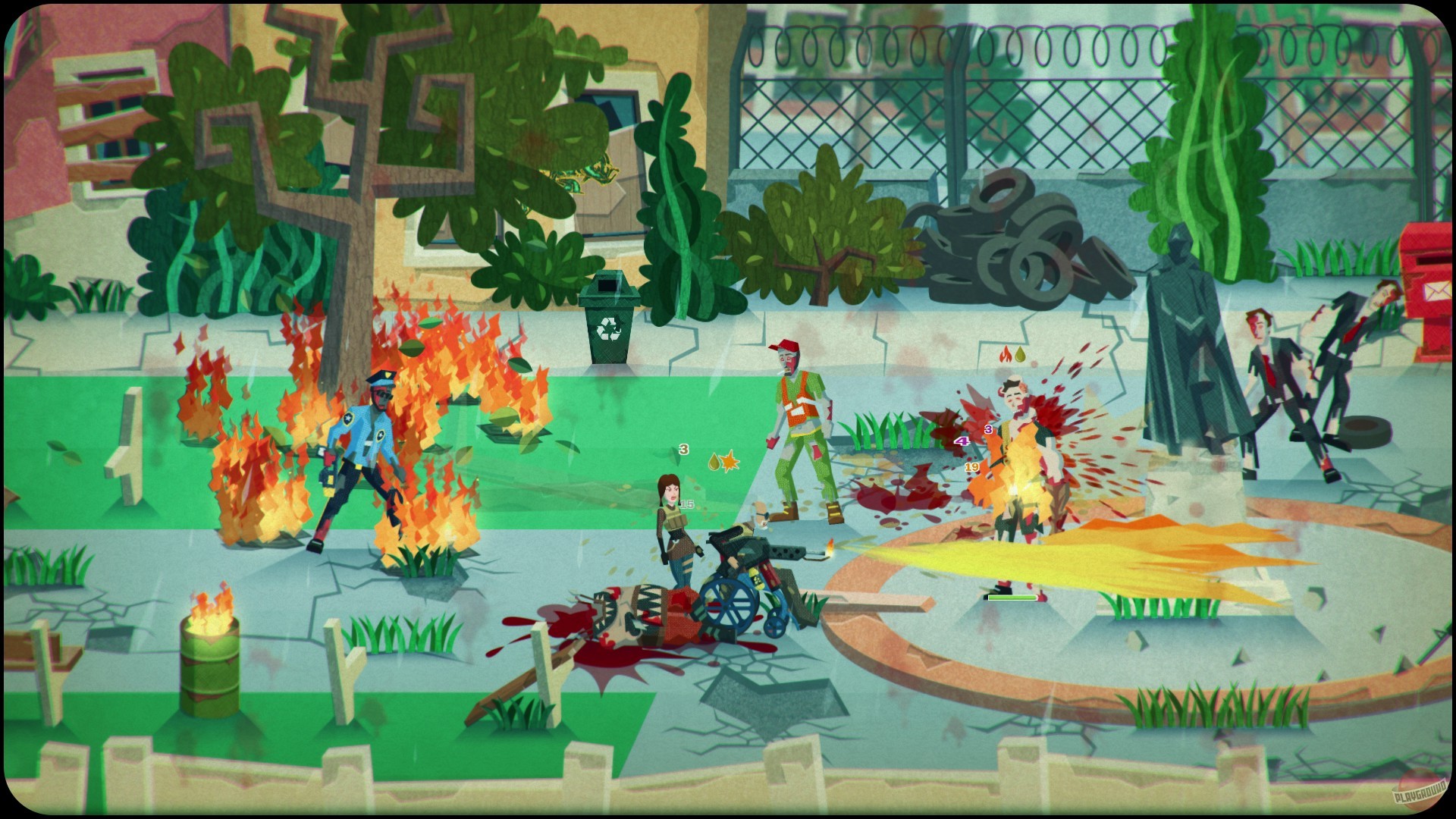 Скриншот из игры Infected Shelter - 14