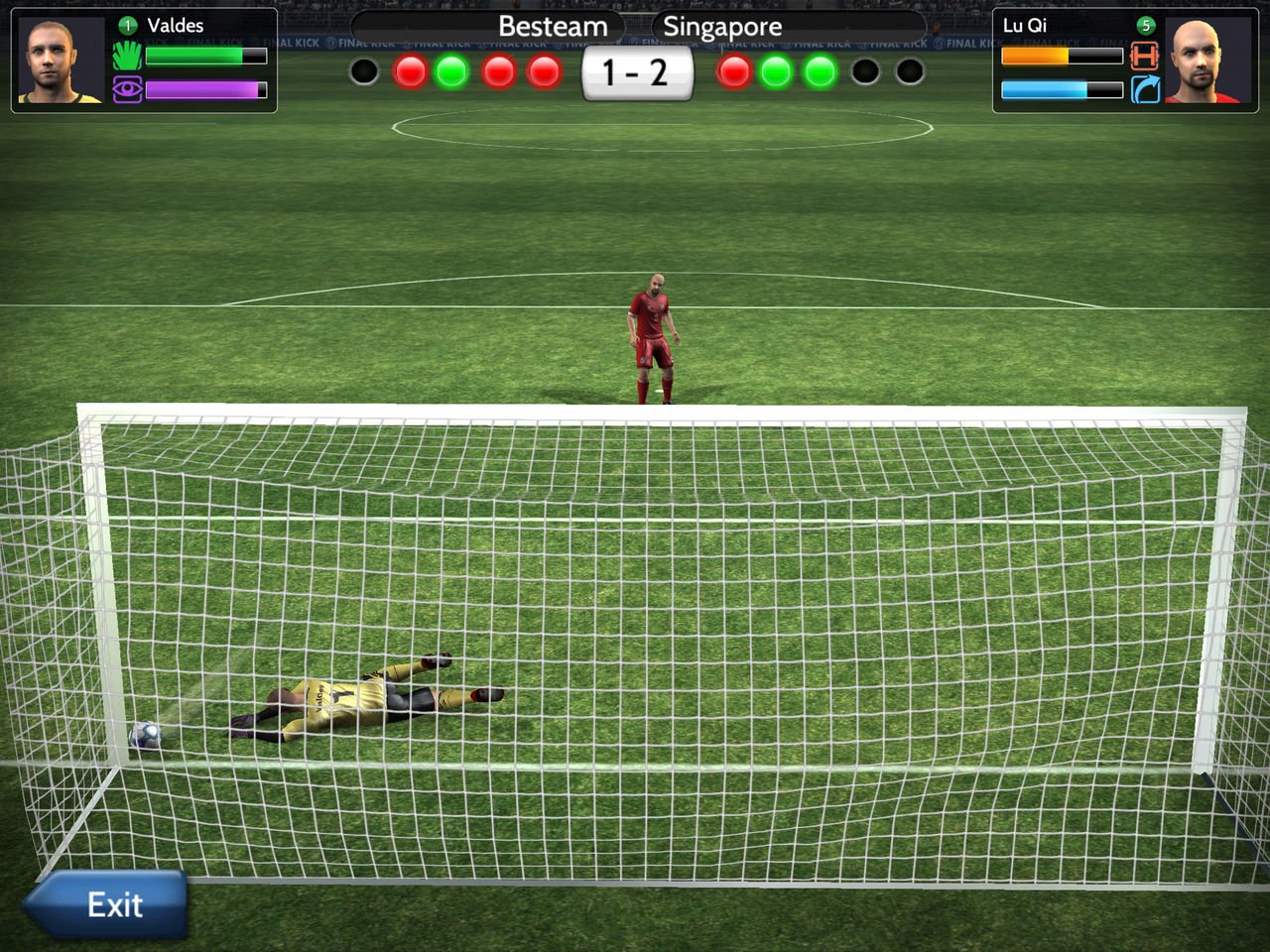 Скриншот из игры Final Kick: The Best Penalty Shootout - 2