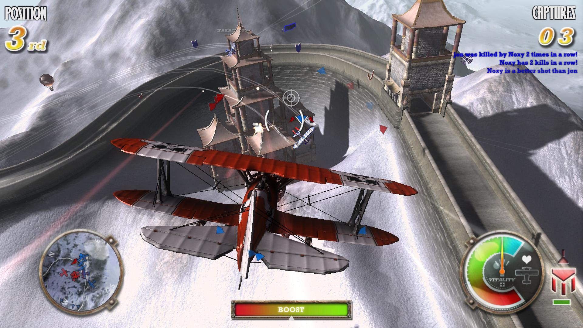 Скриншот из игры DogFighter - 14