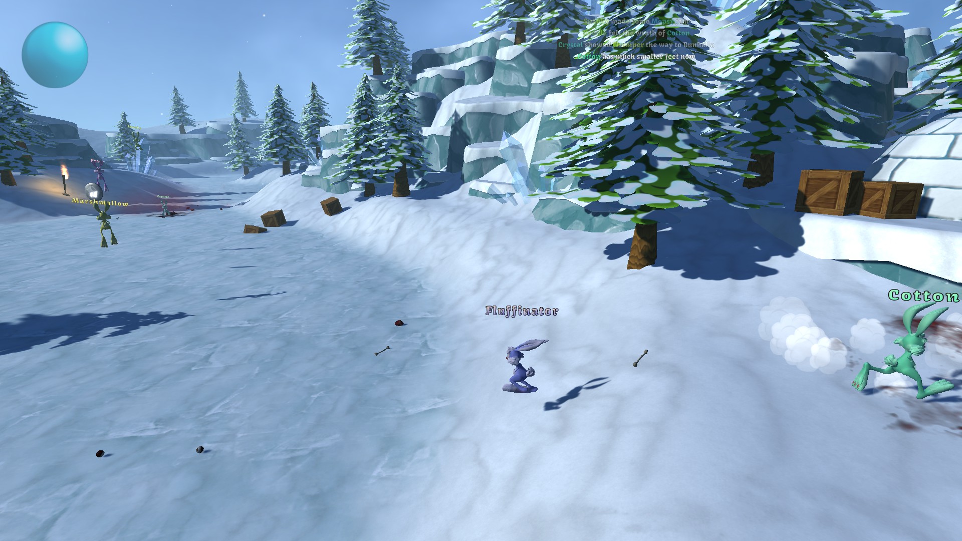 Скриншот из игры Bunny Bash - 40