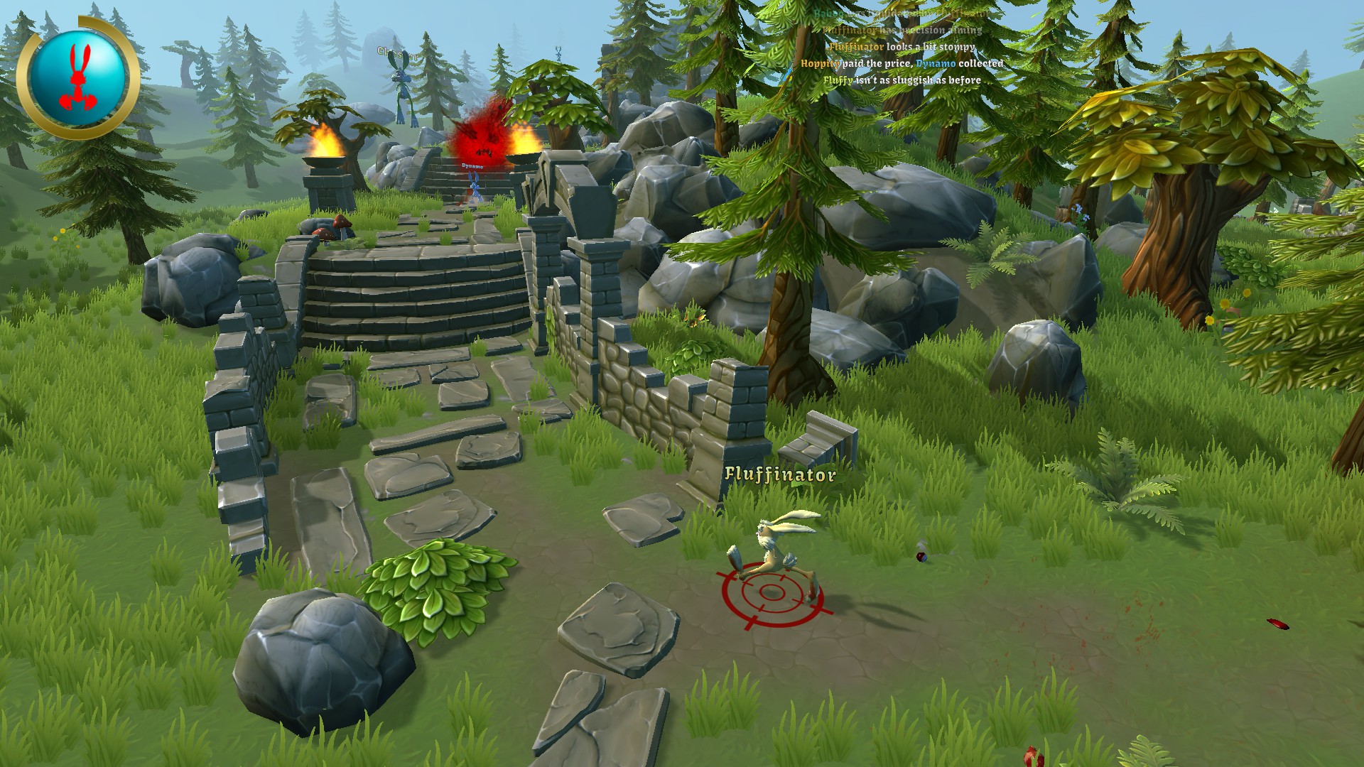 Скриншот из игры Bunny Bash - 41