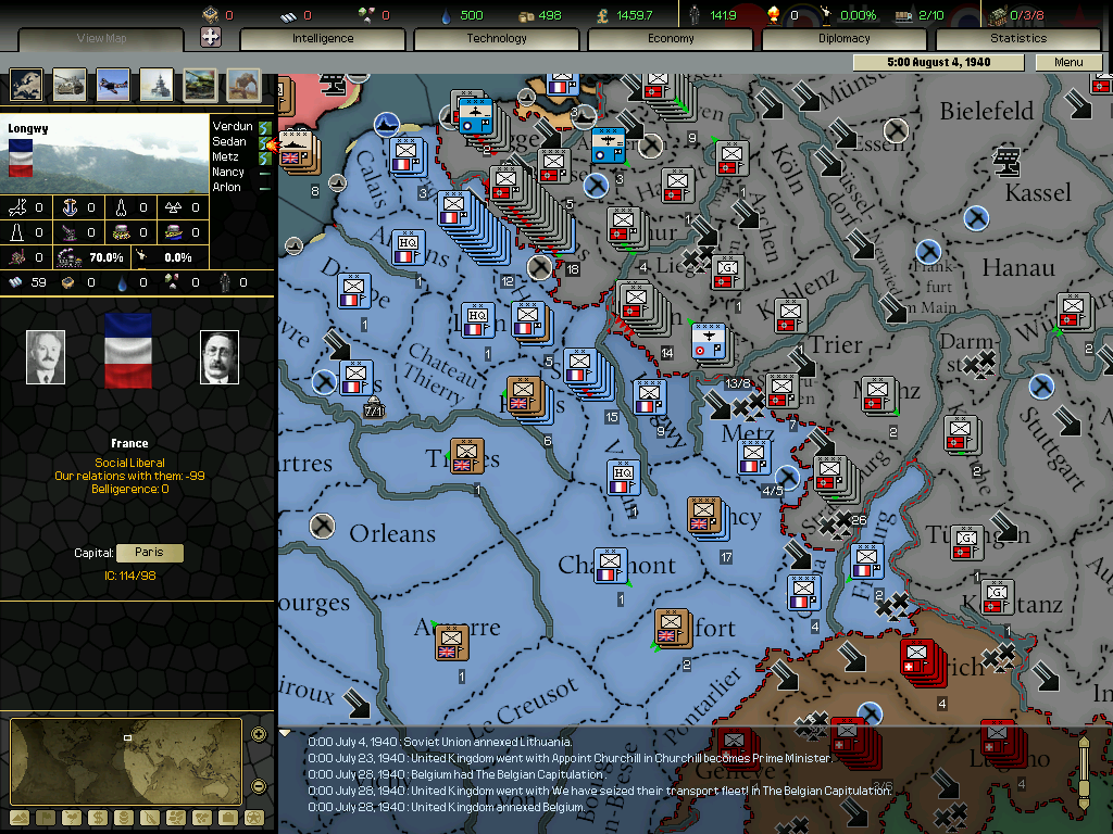 Скриншот из игры Darkest Hour: A Hearts of Iron Game - 56