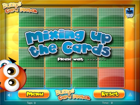 Скриншот из игры Bumps Card Match - 3