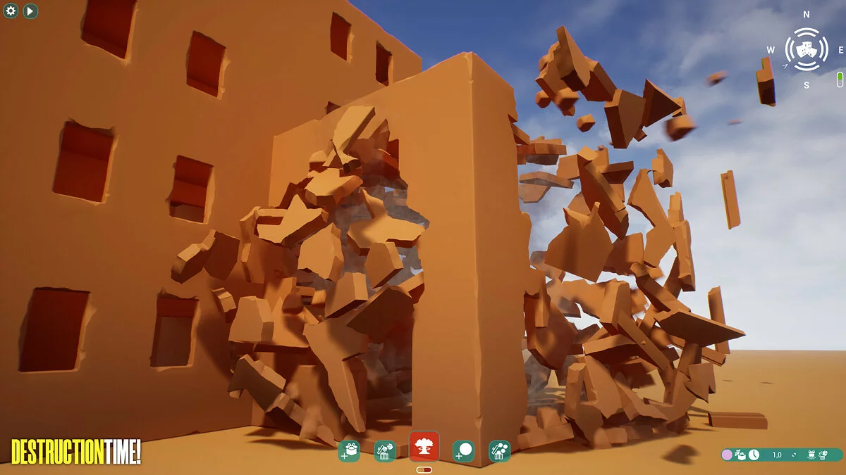 Скриншот из игры Destruction Time! - 2